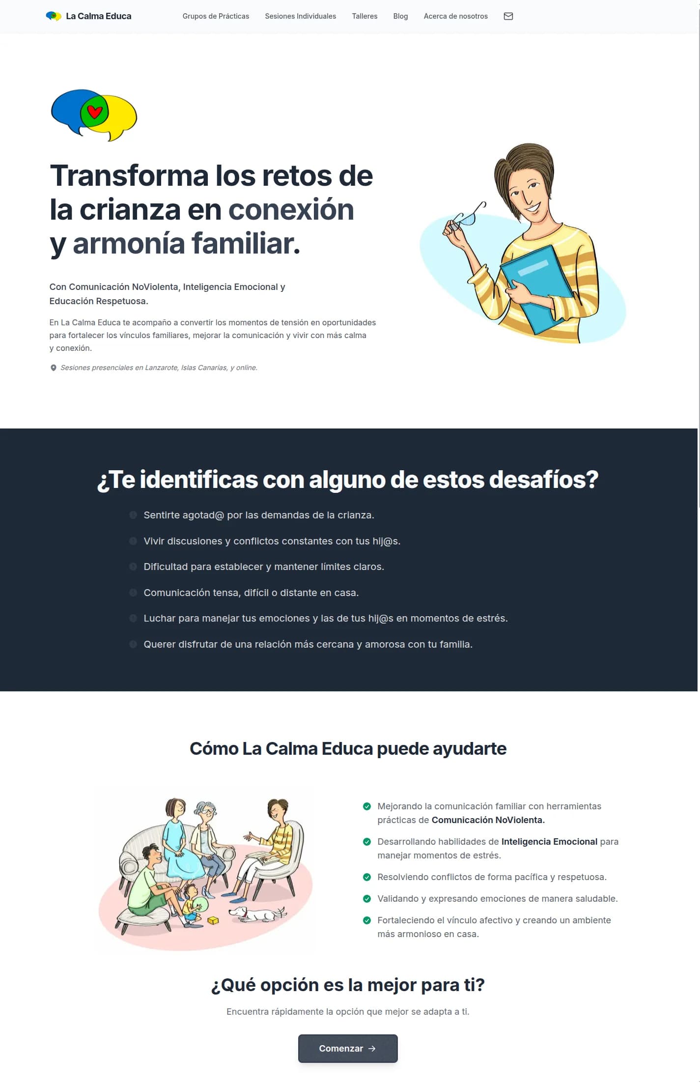 La Calma Educa