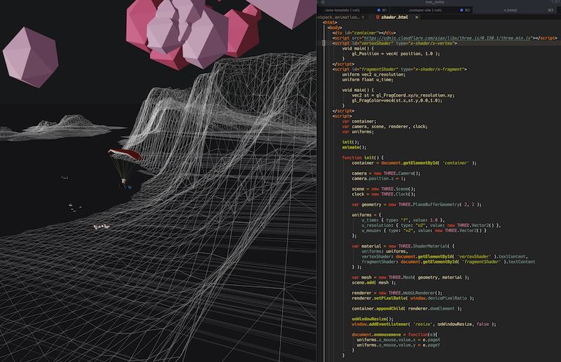 Lanzarote 3D landscape visualization
